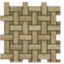 Настенная плитка Травертино Силвер Мозаика Лаунж