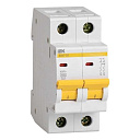 Автоматический выключатель ВА47-29 2Р 2А 4,5кА характеристика В ИЭК