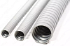 Металлорукав в ПВХ изоляции с протяжкой 21 мм (белый)