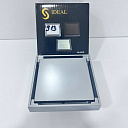 Трап кафельный никелевый 911, 10х10 см