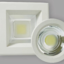 Светильник серии LED SDL-W-COB/ LED SDL-S-COB (белый/серебристый)