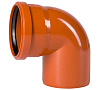 Отвод 87,5° 110 мм