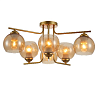 Люстра 52016 6xE27 CHAMPAGNE+GOLD (TEKAVIZE) 159-17630