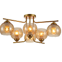 Люстра 52016 6xE27 CHAMPAGNE+GOLD (TEKAVIZE) 159-17630