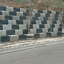 Подпорная стена из габионов