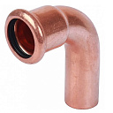 Отвод медный однораструбный 15х90° пресс sanha