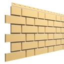 Фасадная панель Флемиш, жёлтый