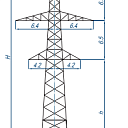 Опоры линий электропередачи ПС220-2