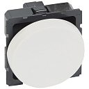 Выключатель двухмодульный 10 AX - 250 V± круглый белый 573061