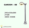 “GARDEN-08” 12Вт IP65 Садово-парковый светодиод. Свет-к OYDIN ELECTRIC