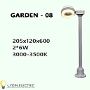 “GARDEN-08” 12Вт IP65 Садово-парковый светодиод. Свет-к OYDIN ELECTRIC