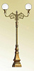 Стойка торшерная 2-рожковая с литиевыми элементами (Мечеть)