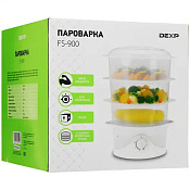 Пароварка DEXP FS-900, белый Фото #5782084