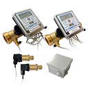 Общедомовый теплосчетчик Ду25 RS-485 + 2 имп. входа, qp=6 м3/ч, 2 датчика давления, 150°C