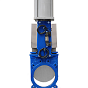 Шиберная ножевая задвижка с пневматическим приводом DN 50 - 800. PN 10 6550Р