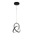 Люстра LED Pendant Light D185xH1500 Black 17Вт CCT Changeable (TEKLED) 159-18141