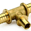 Тройник латунный редукционный GOLDFIX 25x25x16 GENERAL FITTINGS