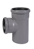 Тройник ПП для внутренней канализации 87° Ду 125х110 OSTENDORF