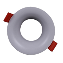 Светильник Low UGR фиксированный алюминиевый downlight GU5.3, белый, круглый, IP20 (TEKLED), артикул 143-03524