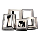 Декоративные крышки из нержавеющей стал