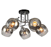 Люстра 32381 5xE27 CHROME+BLACK (TEKAVIZE) 159-17618