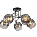 Люстра 32381 5xE27 CHROME+BLACK (TEKAVIZE) 159-17618