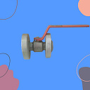 Кран Шаровой Ду15 Ру80 Фланцевий