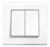 Выключатель двойной 91400002 Linnera S