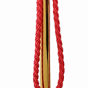 Ограничительная стойка с канатом