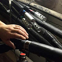 Установка кабельных муфт