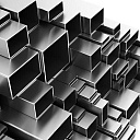 Металлический профиль 50х25х1,5