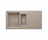Кухонная мойка RealStone P005 Troya 100 Cappuccino