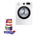 Стиральная машина Samsung ART WW60J42EHWULD, до 6кг + В подарок Стиральный порошок Persil Color 3 кг