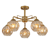 Люстра 52040 5xE27 CHAMPAGNE+GOLD (TEKAVIZE) 159-17654