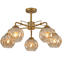 Люстра 52040 5xE27 CHAMPAGNE+GOLD (TEKAVIZE) 159-17654