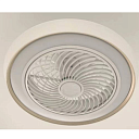 Светильник LED Fan Lamp LYF6862, белый+золото, 36W, 3CCT, D500 (TEKLED), артикул 165-039063