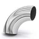 Отвод стальной нержавеющий 57х3 мм
