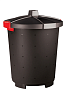 Бак для мусора 65л (d47см h66см) с крышкой