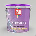 SOBSILEX силиконовая краска фасадная25кг