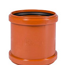 Муфта двойная ПВХ для наружной канализации Ду 160 OSTENDORF