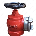 Пожарный рукавной вентиль КПЧ 90 градусов — кран угловой 65 (чугун)