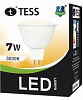 Лампа светодиодная MR16 7 Вт "TESS"  3000K