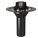 Воронка с обжимным металлическим фланцем без обогрева 110*450 (B4)