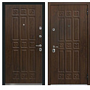 Двери Черный шелк "Mastino Monte Xpom", орех грецкий