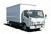 Автофургон закрытый металлический ISUZU NPR 82 (CNG)