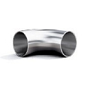 Отвод ф 80  из пищевой нержавейки