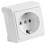 Розетка одинарная с заземлением VERA