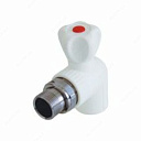 Кран шаровой для радиатора 90° (угловой) 25х3/4″