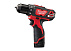 Аккумуляторный дрель-шуруповерт MILWAUKEE M12 BDD-202С (Li-Ion2Ач)