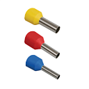 Наконечник-гильза Е16-12 16мм2 с изолированным фланцем (зеленый) (100 шт) ИЭК